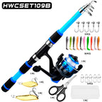 Fishing Rod And Reel Bait Full Kit