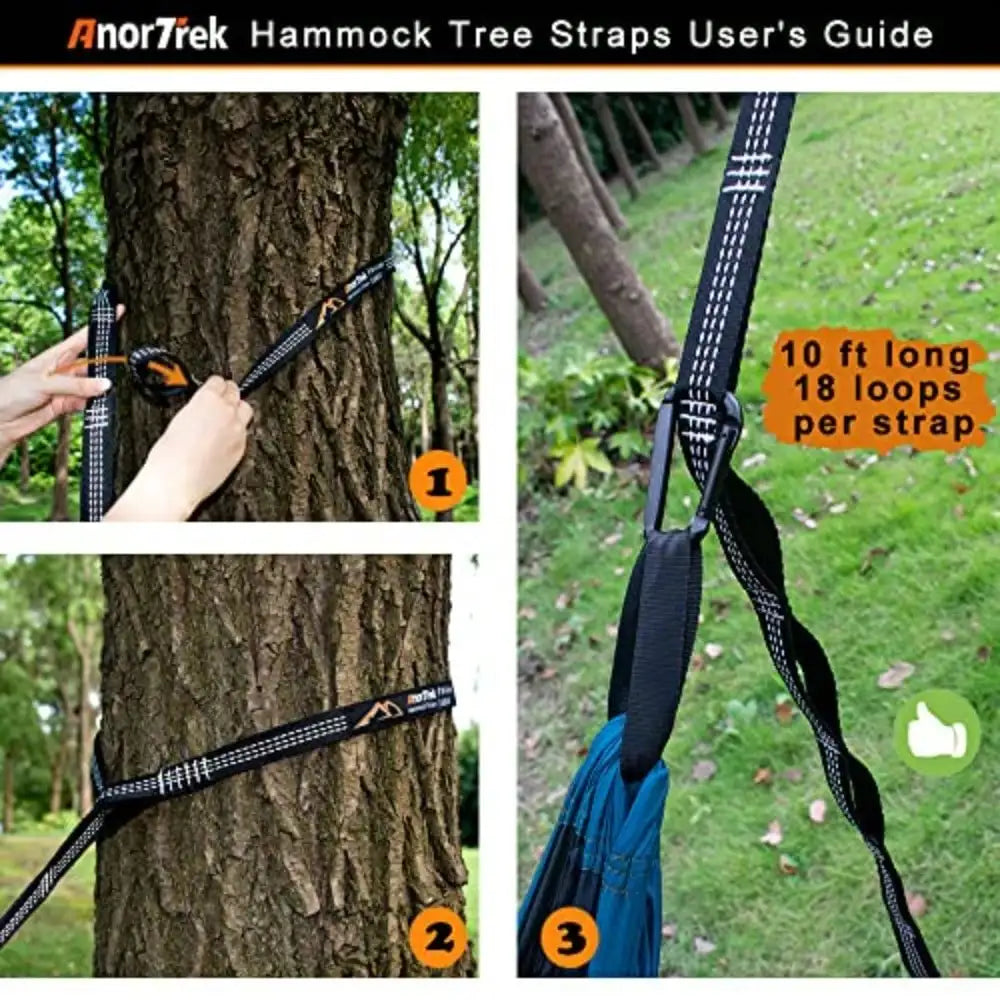 Professional Camping Hammocks With Mosquito Net Lightweight Double For Camping Hiking Backpacking Includes Two 10 FT Tree Straps
