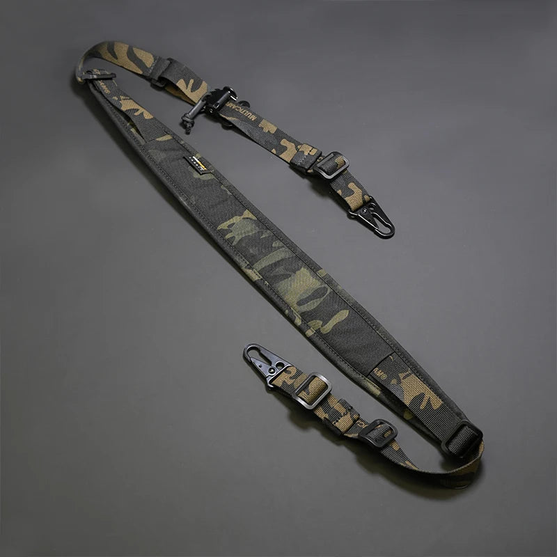Tactical 2 Point Sling Strap 500D Nylon Material Adjustable  Shoulder Straps