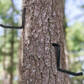 Tree Stand Steps 20.7cm/8.15 Inches Outdoor Hunting Tree Mount 705lbs Self-Tapping Screw Mount Slip-Resistant Climbing Tree