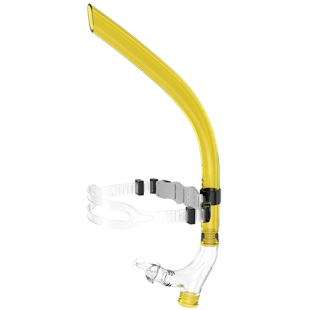 Swim Training Snorkel Frontal Swim Snorkel Tube Center-Mount