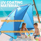 Beach Tent for 1/2/3 Person, Portable Camping Sun Shelter