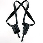 Leather General Vertical Concealed Holster Universal Fit for Most Pistols