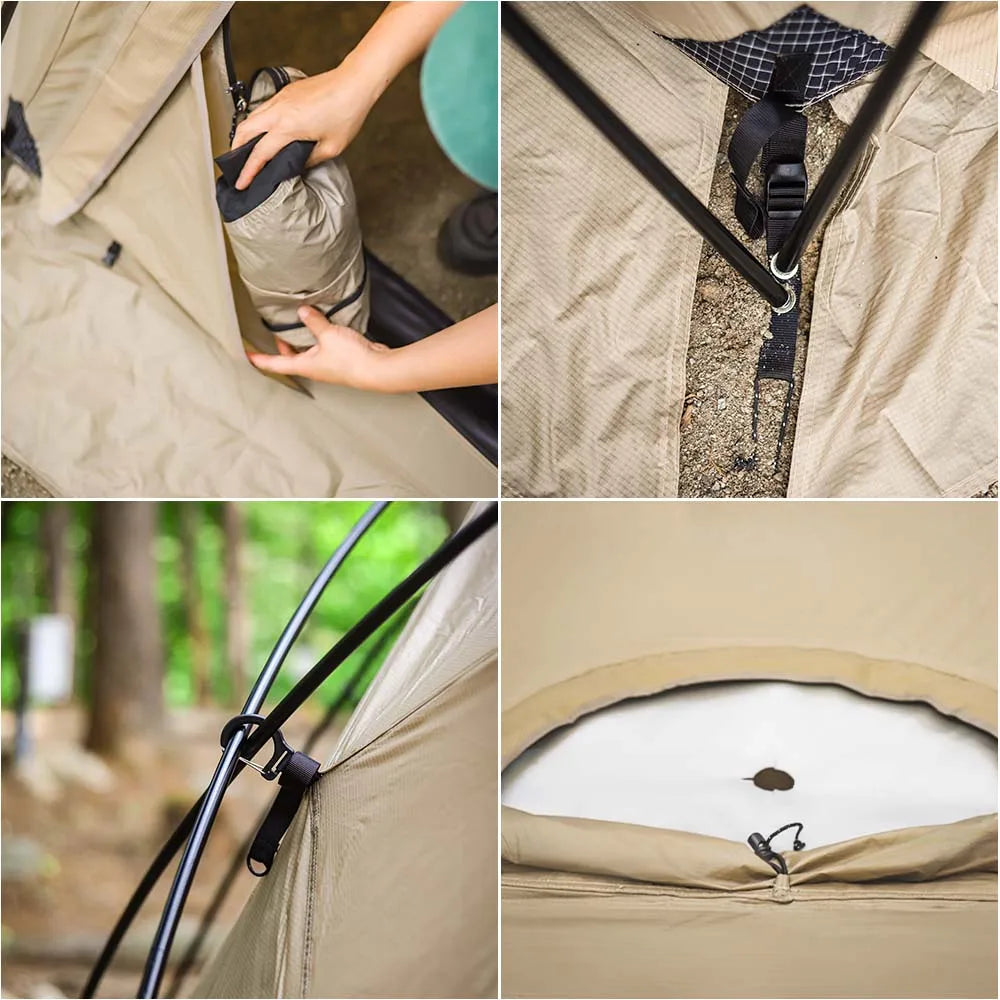 Commander Dome Tent Shelter Waterproof Windproof Ultra-ligh