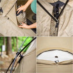 Commander Dome Tent Shelter Waterproof Windproof Ultra-ligh