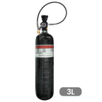 TUXING 300Bar 3L Carbon Fiber Cylinder with 6000PSI Dual Gauge Inflation Valve