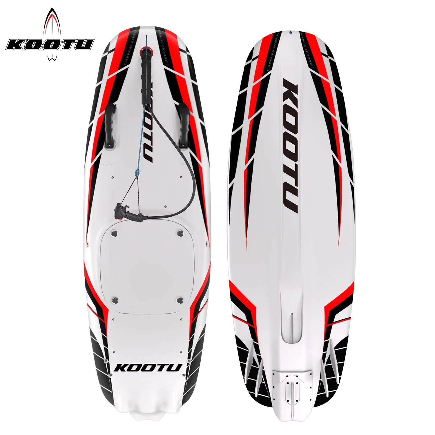 Ships from US Jet Surfboard Carbon Fiber Surfboard Gas-Powered Surfboard with 109cc Engine