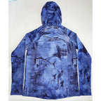Long-sleeved T-shirt for Men - Sunscreen Hooded Jacket - Protective Face Mask - One-piece Long-sleeved Jacket