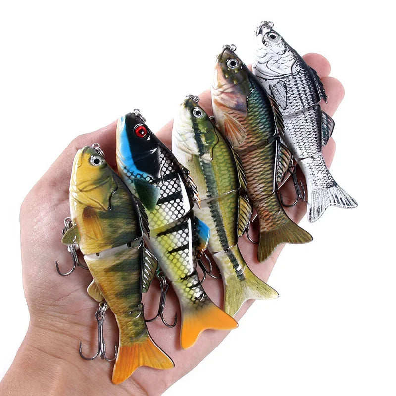Lure bait multi-section fish imitation