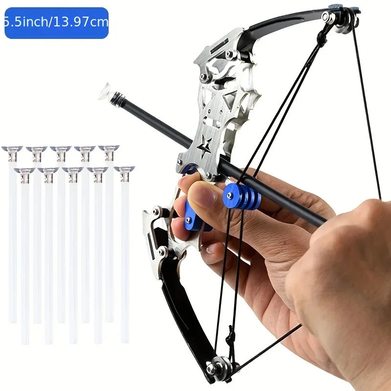 Mini Archery Bow Set 9.8" Mini Compound Bow