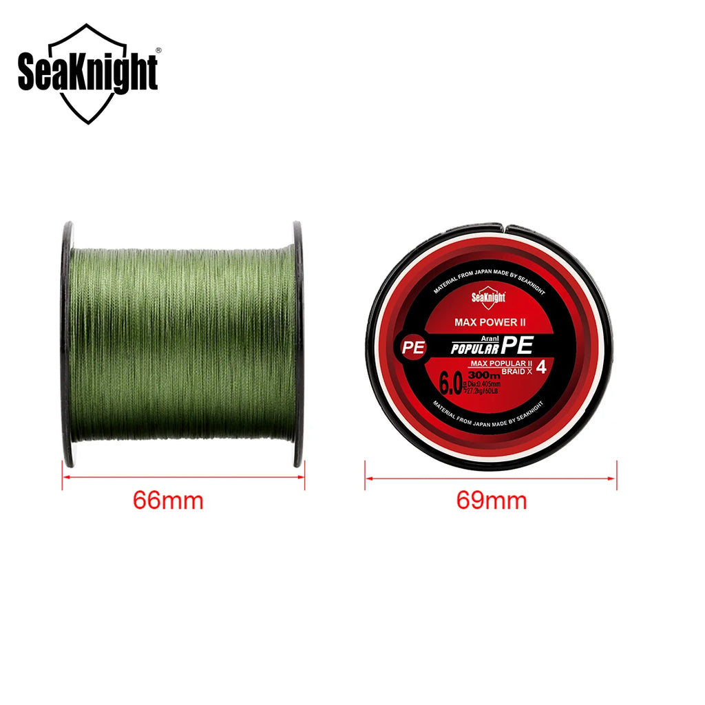 4 Strands Braided Fishing Line 8-100LB Multifilament Freshwater Saltwater Fishing
