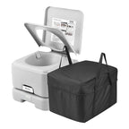 Portable Toilet for Camping Push-Button Pressurized Flush