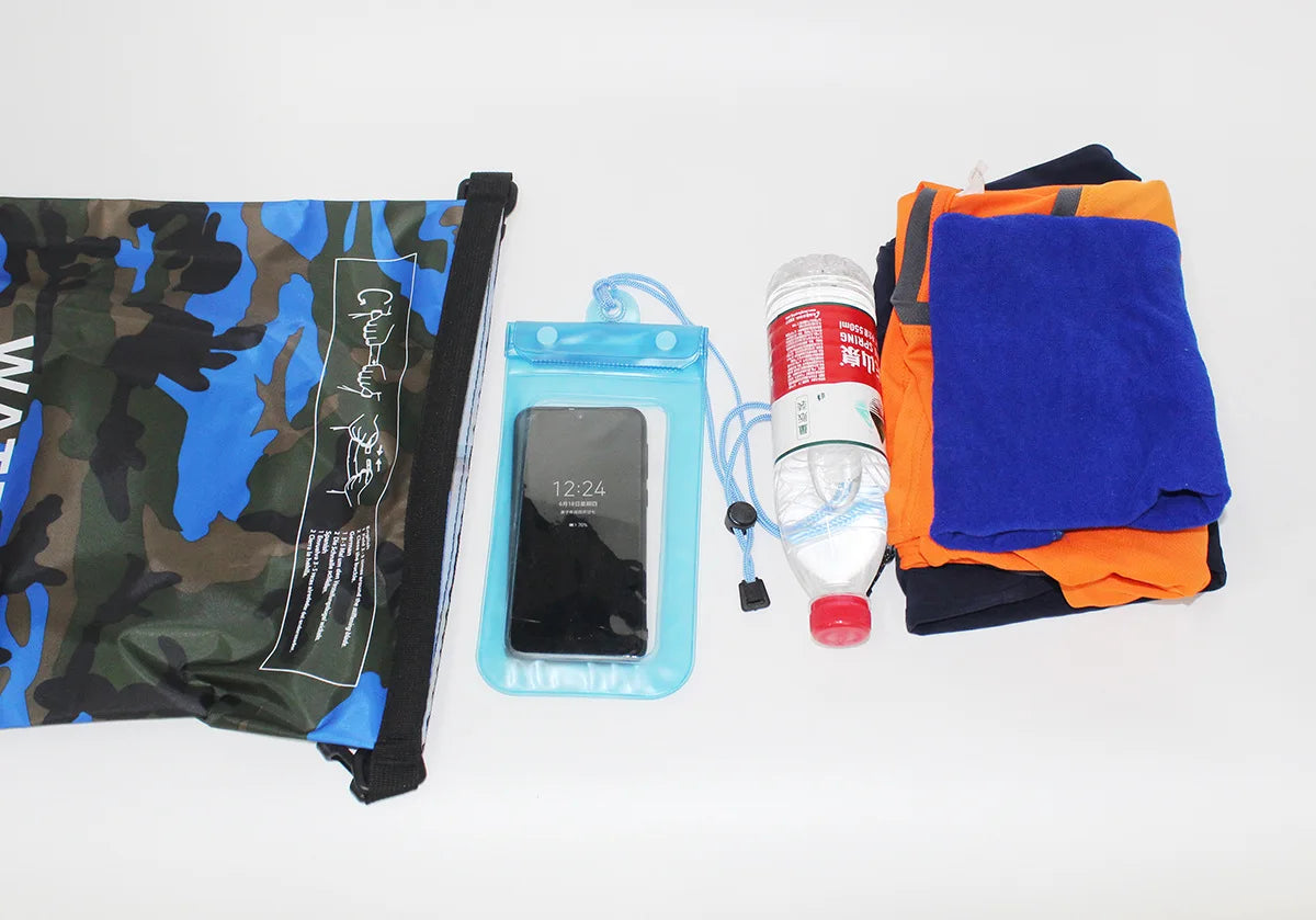 30L Waterproof Swimming Bag Fishing Boating Kayaking Storage Drifting Rafting Bag