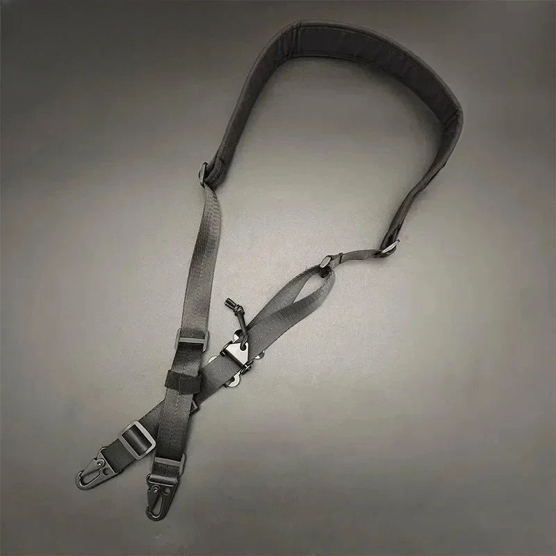 Tactical 2 Point Sling Strap 500D Nylon Material Adjustable  Shoulder Straps