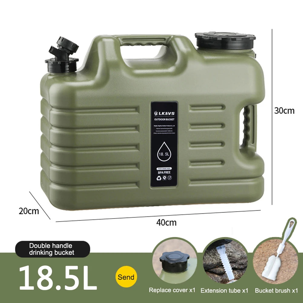 12/13/19L Water Tank Outdoor Water Bin Large Capacity