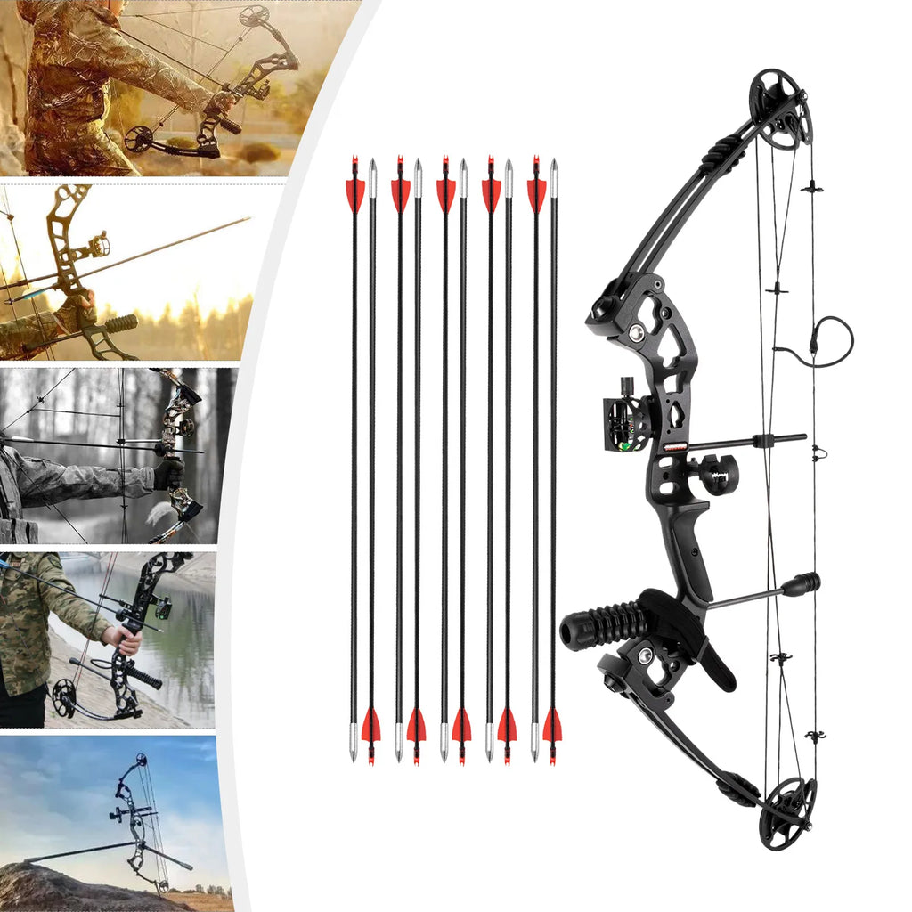 Compound Bow Arrow Set Right Hand Archery Compound Bows