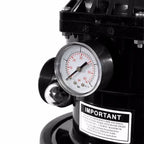 19 Above Inground Swimming Pool Sand Filter System to 24,000 Gallons with Stand