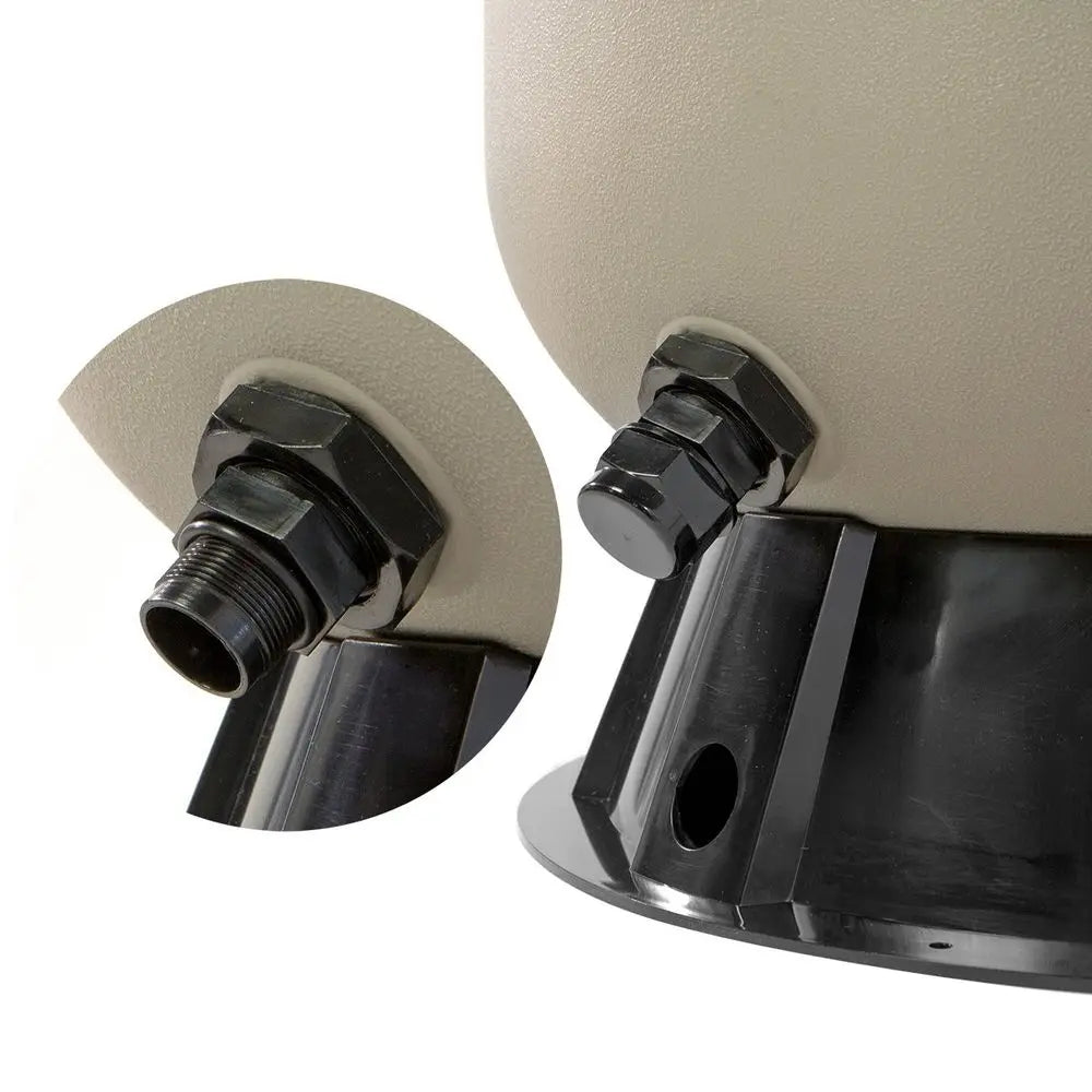 19 Above Inground Swimming Pool Sand Filter System to 24,000 Gallons with Stand