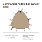 Commander Dome Tent Shelter Waterproof Windproof Ultra-ligh