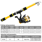 Fishing Rod And Reel Bait Full Kit