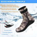 3mm Neoprene Water Socks Diving Sock Anti-Slip Wetsuit Shoes