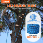12.7mm Static Climbing Rope 125/150/200ft Outdoor Rock Climbing Rope