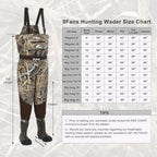 Breathable Hunting Waders 1000G Insulation Boots with Removable Insulated Liner