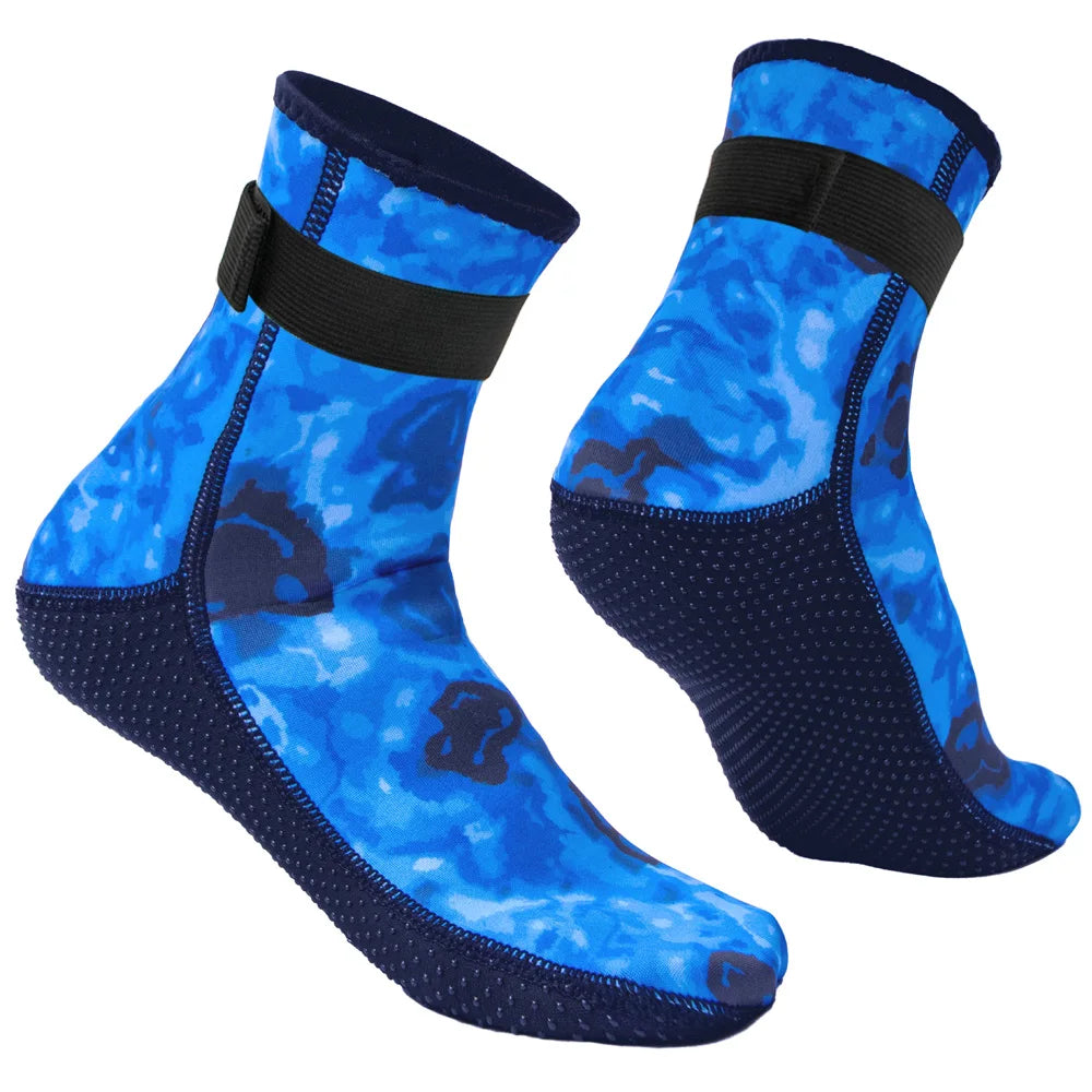3mm Neoprene Water Socks Diving Sock Anti-Slip Wetsuit Shoes