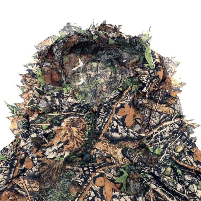 Men Women Kids Outdoor Ghillie Suit Camouflage Clothes