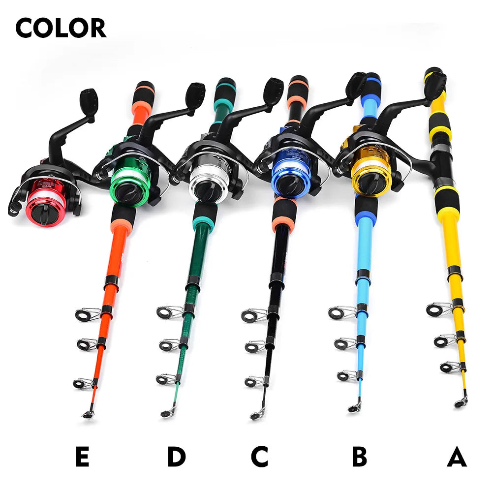 Fishing Rod And Reel Bait Full Kit