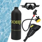 Diving Set with Breather/Relief Valve//Strap/Diving Goggles Oxygen