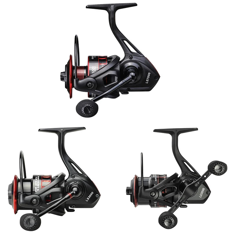 Fishing Reel Lure 1000 2000 3000 Spinning Reel Double Grip