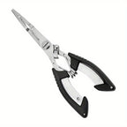 Fish Pliers Ergonomics Anti-slip High-strength Multifunctional Cut Fishing Line Fishing Tied Hooks Pliers Angling Equipment