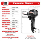 High Quality 18 HP Outboard Motor for Boats