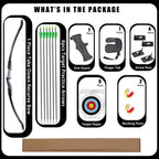 Archery Bow and Arrow Adult - Takedown Recurve Bows Archery Set for Adults