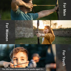 Archery Bow and Arrow Adult - Takedown Recurve Bows Archery Set for Adults