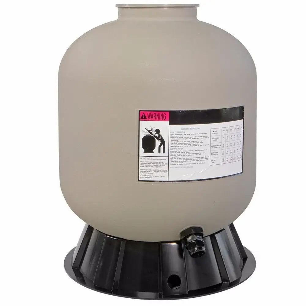 19 Above Inground Swimming Pool Sand Filter System to 24,000 Gallons with Stand