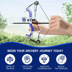 Mini Archery Bow Set 9.8" Mini Compound Bow