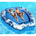 2 Person 90x67Inch Tanning Pool Lounger Float for Adults