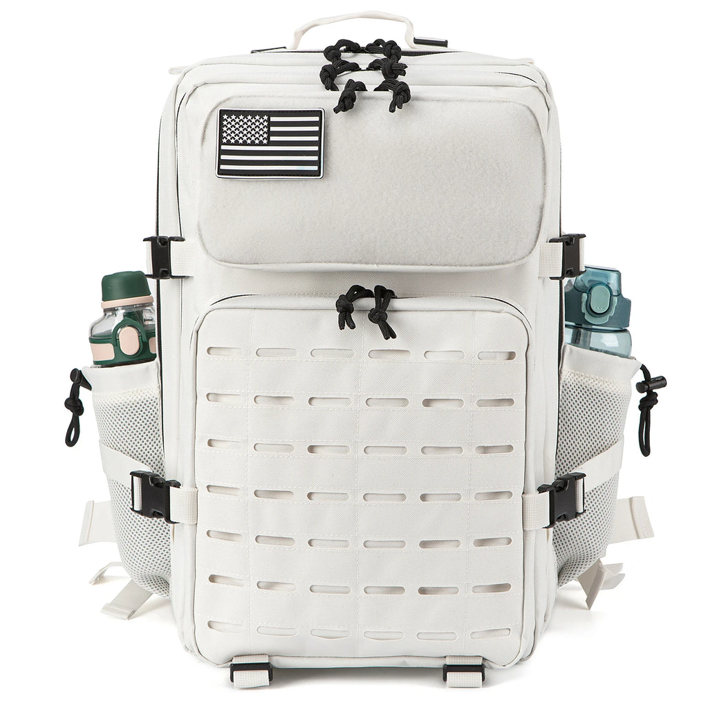 45L Men's Tactical Backpack with Double Cup Holder