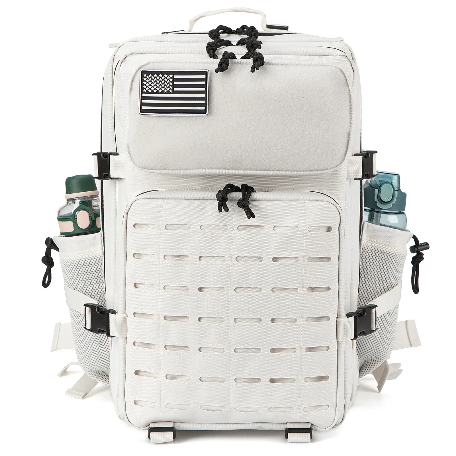 45L Men's Tactical Backpack with Double Cup Holder