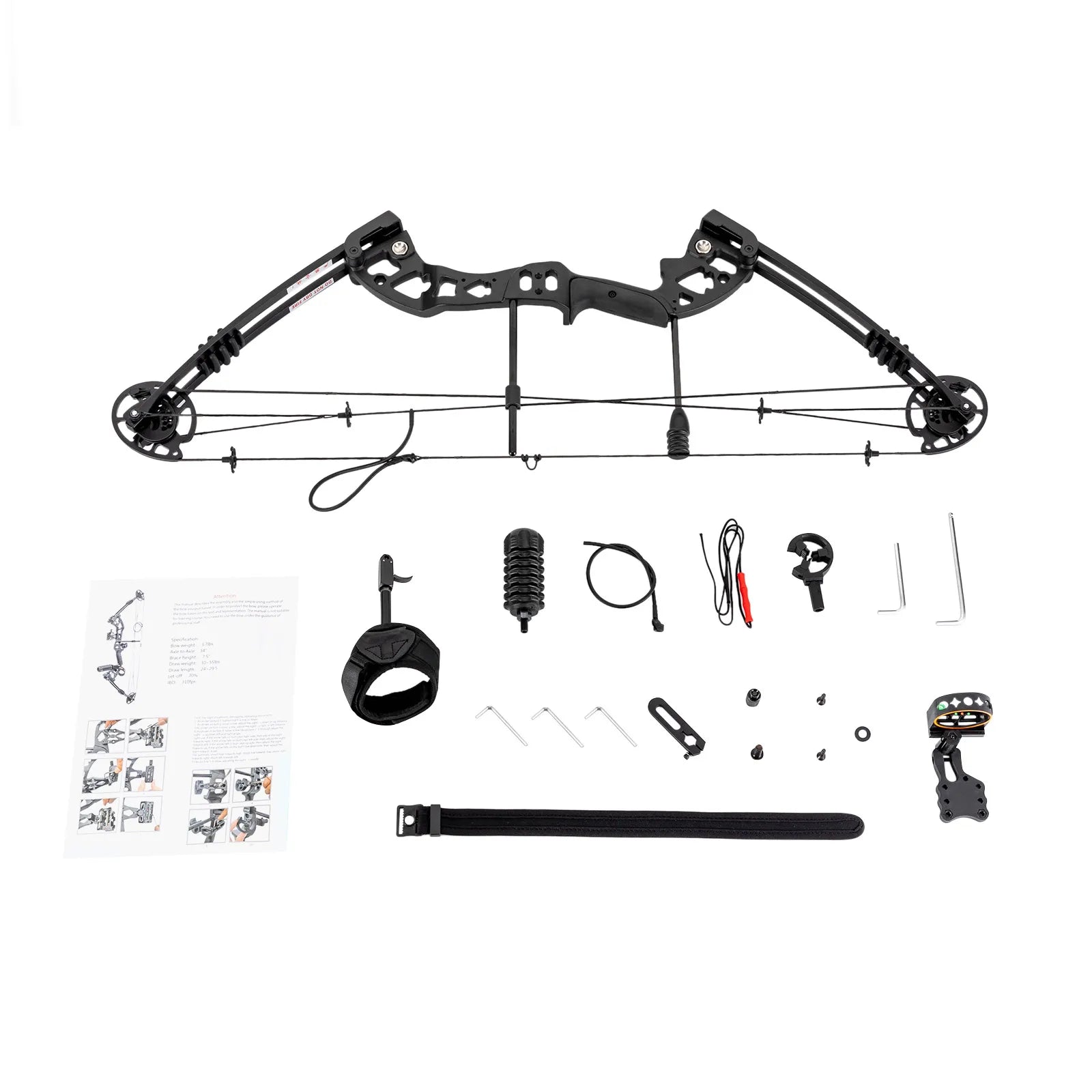 Right Handed Compound Bow Kit Adults and Teens Compound Bow Archery