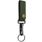 1PCS Tactical Molle Key Ring Chain Gear Clip Key Keeper Keychain