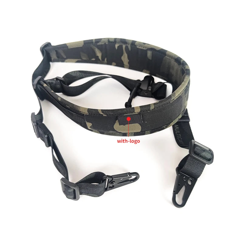 Tactical 2 Point Sling Strap 500D Nylon Material Adjustable  Shoulder Straps