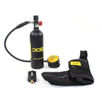1L Mini Scuba Oxygen Cylinder Diving Air Tank Kit Snorkeling Breathing Equipment