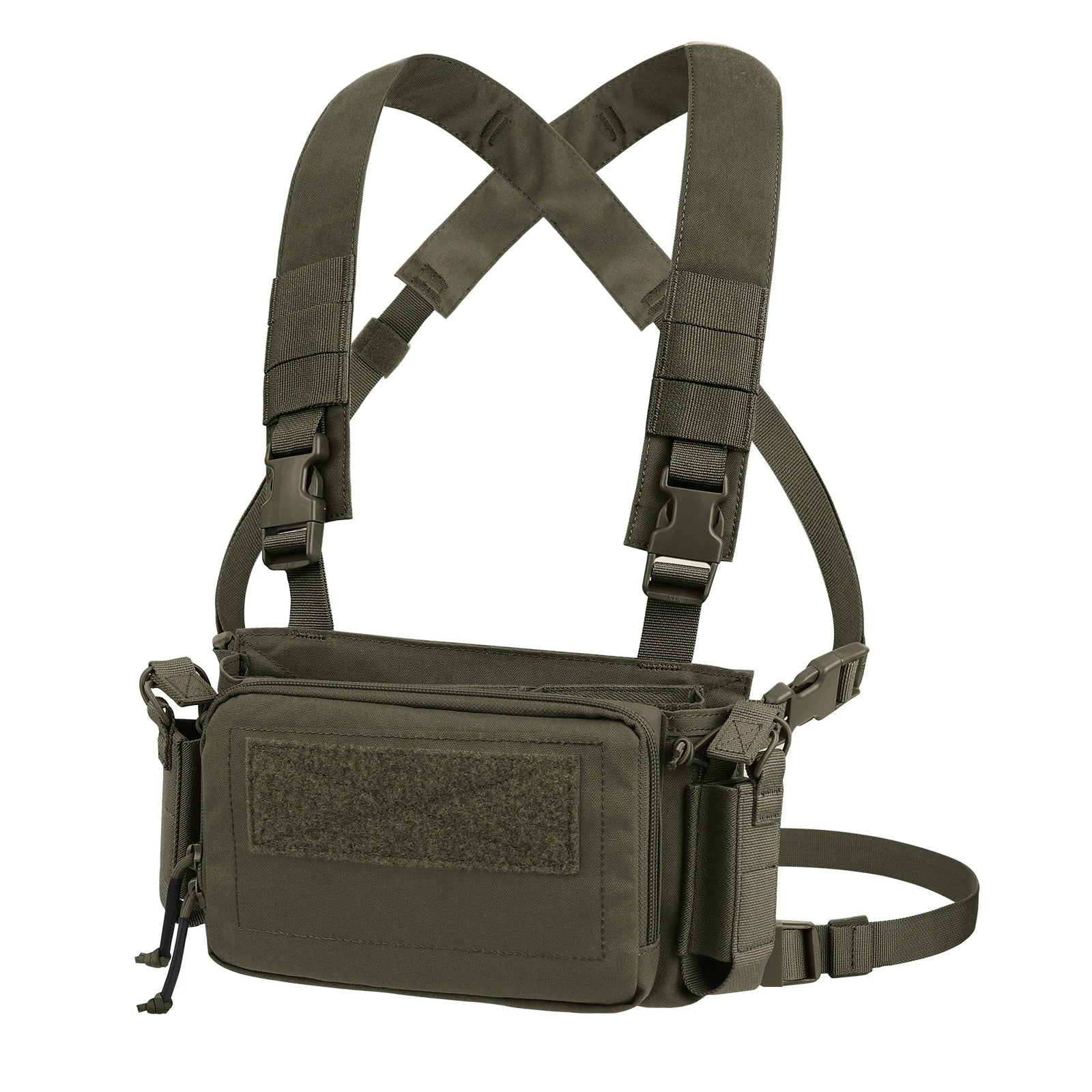 Tactical Micro D3CR Chest Rig with Triple 5.56 7.62 9mm Magazine Pouch