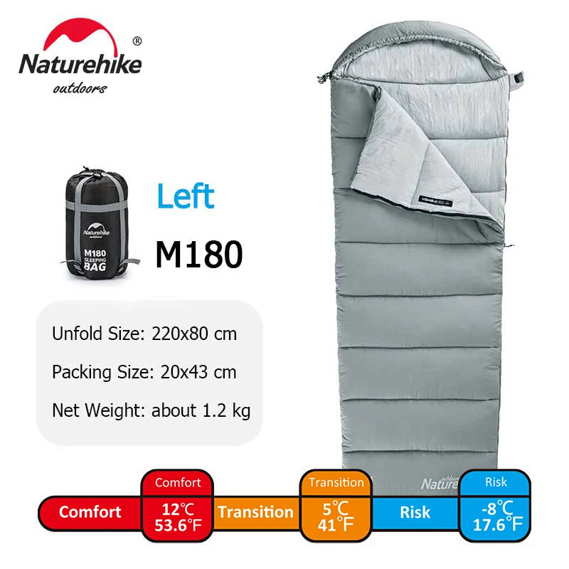 Sleeping Bag Lightweight Sleeping Bag M300 Double Outdoor Camping