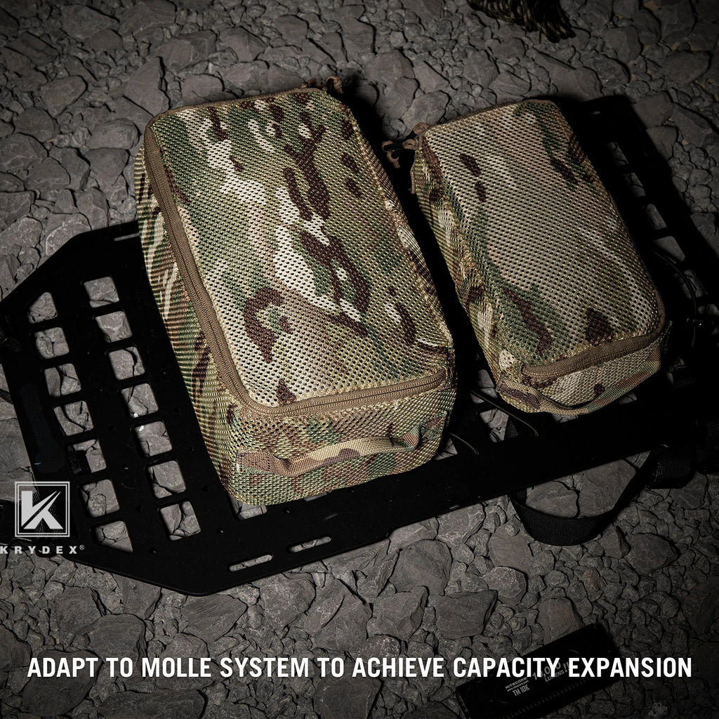 Tactical Modular Pouch Set Outdoor Backpack Organizer Travel Suitcase