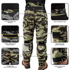 Camouflage Tactical Combat Pants Tactical Combat Trousers Knee Pads