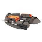 Outdoor Fishing Boat Inflatable Boat Raft with Pump Adjustable Backrest